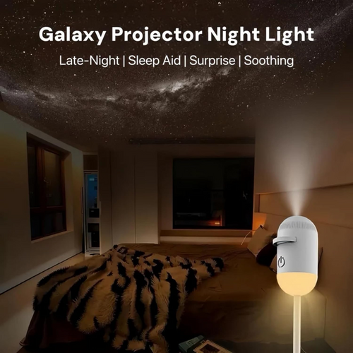 Mini Galaxy Star Projector Night Lamp